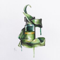 Love Potion - Aquarell